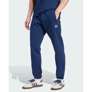 Adidas Originals Trefoil Essentials Fleece‎ Jogger Pants Blue IA4835 Men's Small